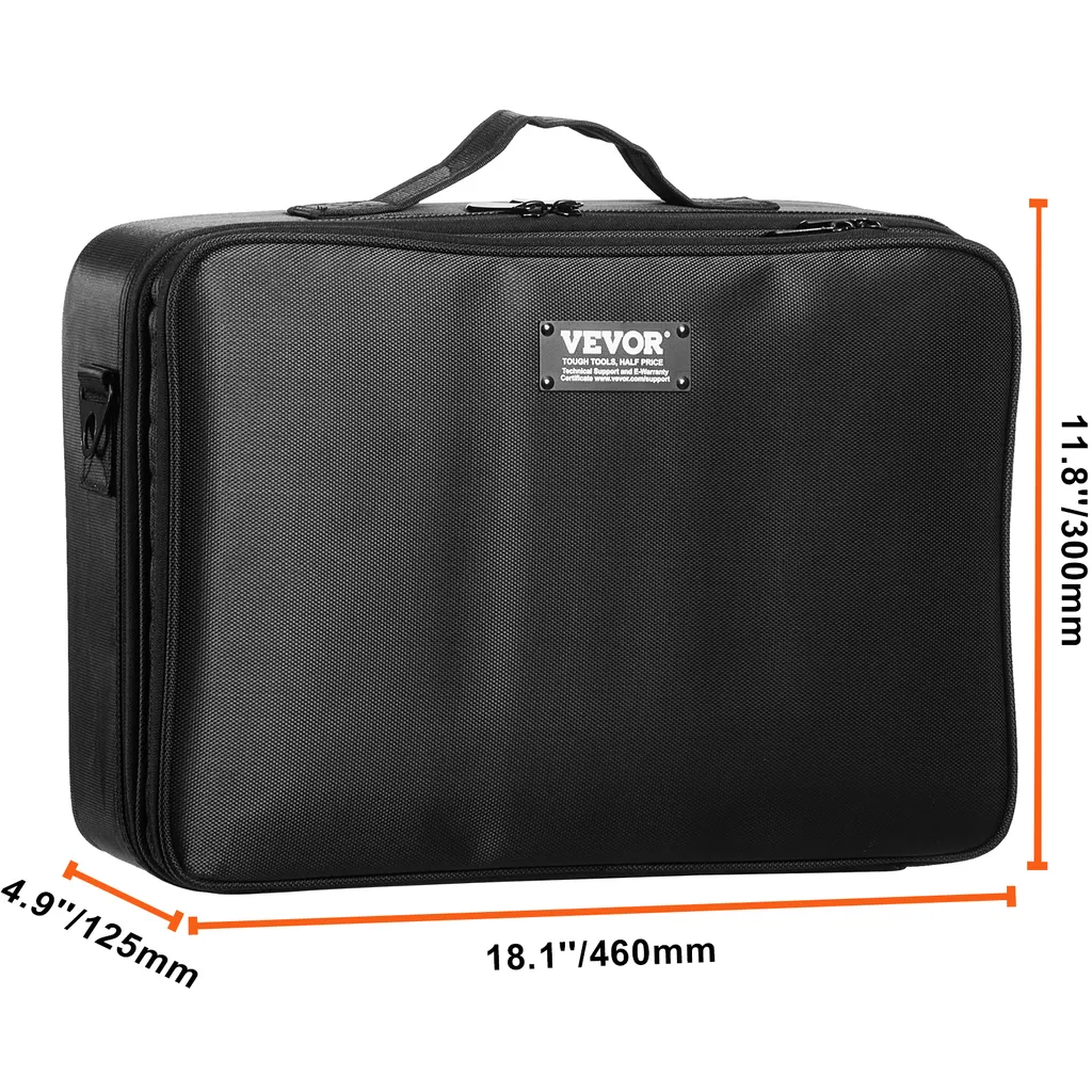 Organisateur de maquillage grand format avec compartiments modulables - 8