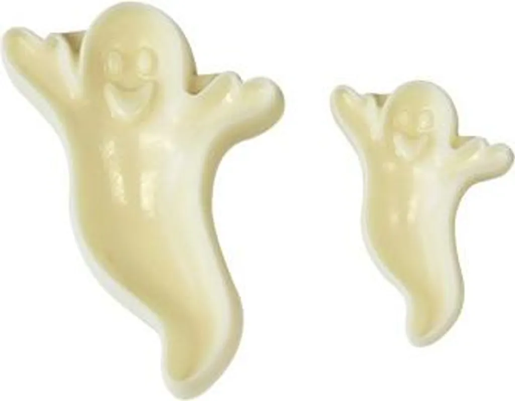 Stampo in Plastica Ghost 2 Pezzi per Halloween e Cake Design Professionale