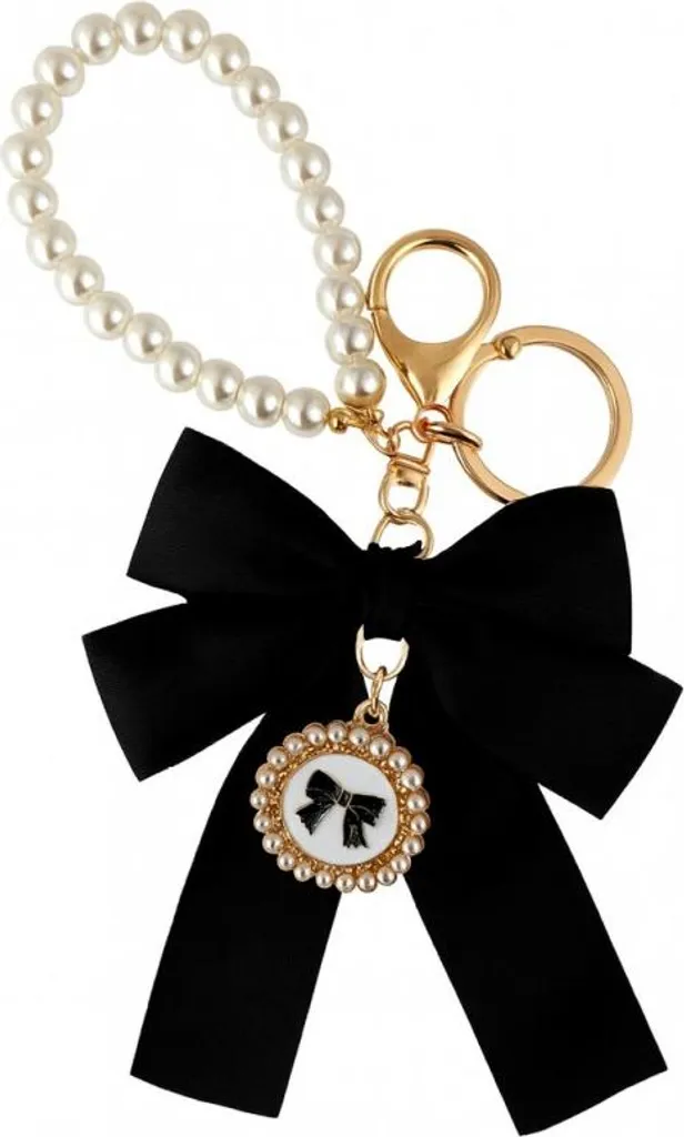 Portachiavi Carla Ipru Universal Nero e Oro: Il Tuo Nuovo Icon Accessorio