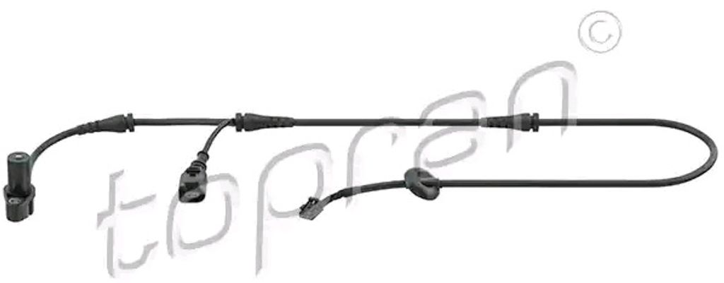 TOPRAN ABS-Sensor 115 017 vorne links vorne rechts 1067mm
