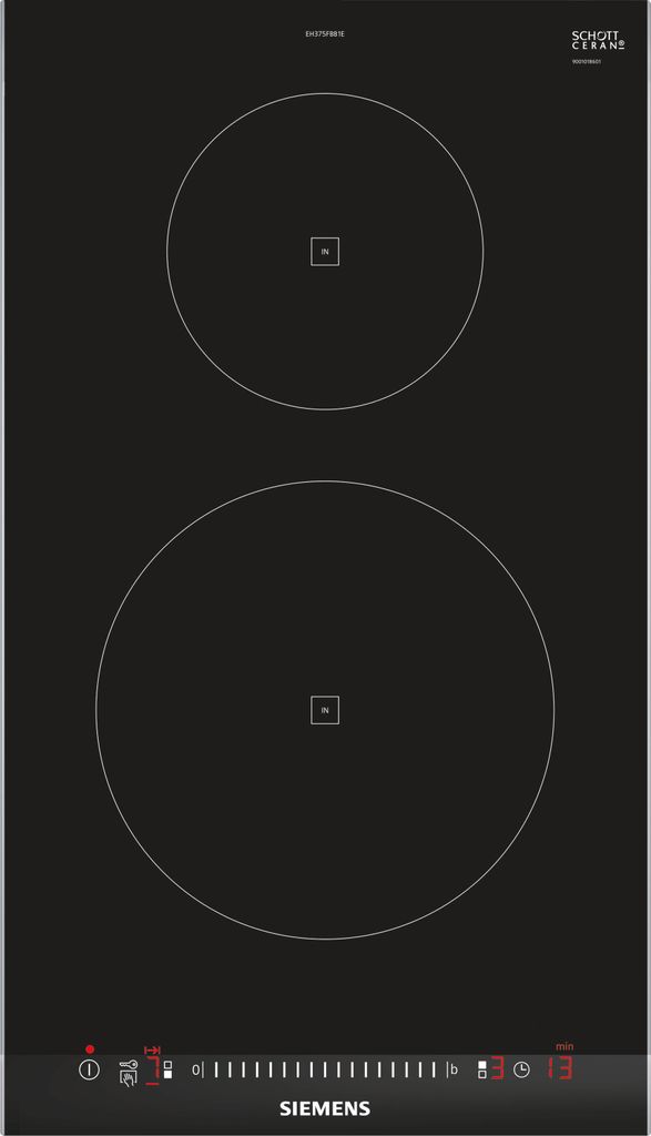 EH375FBB1E iQ100, placa de cocina independiente (negra) Imagen del producto 