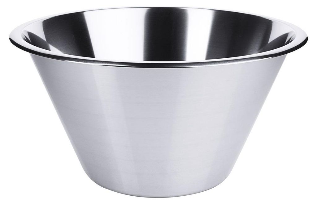 Schüssel, Küchenschüssel, Edelstahl 18/10, konisch, 0,5-14 Produktbild 