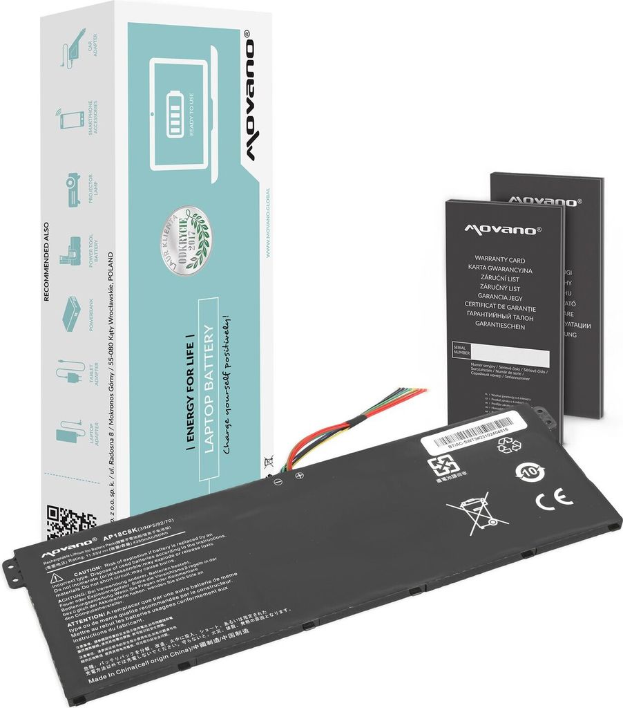 AP18C4K AP18C8K Akku für Acer Swift 3 5 TravelMate P215-52