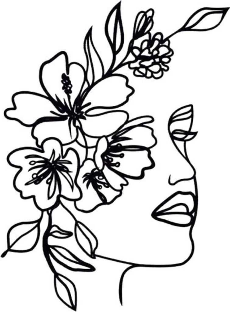 Abstrakte Wandkunst aus Metall für Frauen – Minimalistische Silhouette – Dekoratives Schmiedeeisengemälde – Schwarze Wanddekoration