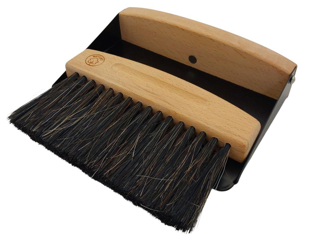 Set de table BURI en bois et métal - Balai de table naturel Image du produit 