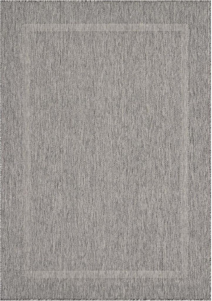 Outdoor Teppich RELAX Grau 80 x 250 cm