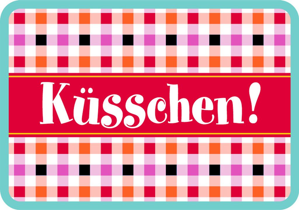 Allgemeine Wünsche - Sprüche - Sahneschnittchen - Postkarte im