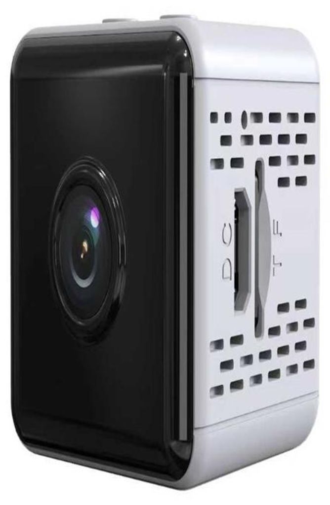 INF Mini WLAN-Kamera Weiß ABS 3.3cmx3.3cmx3.3cm Nachtsicht Bewegung