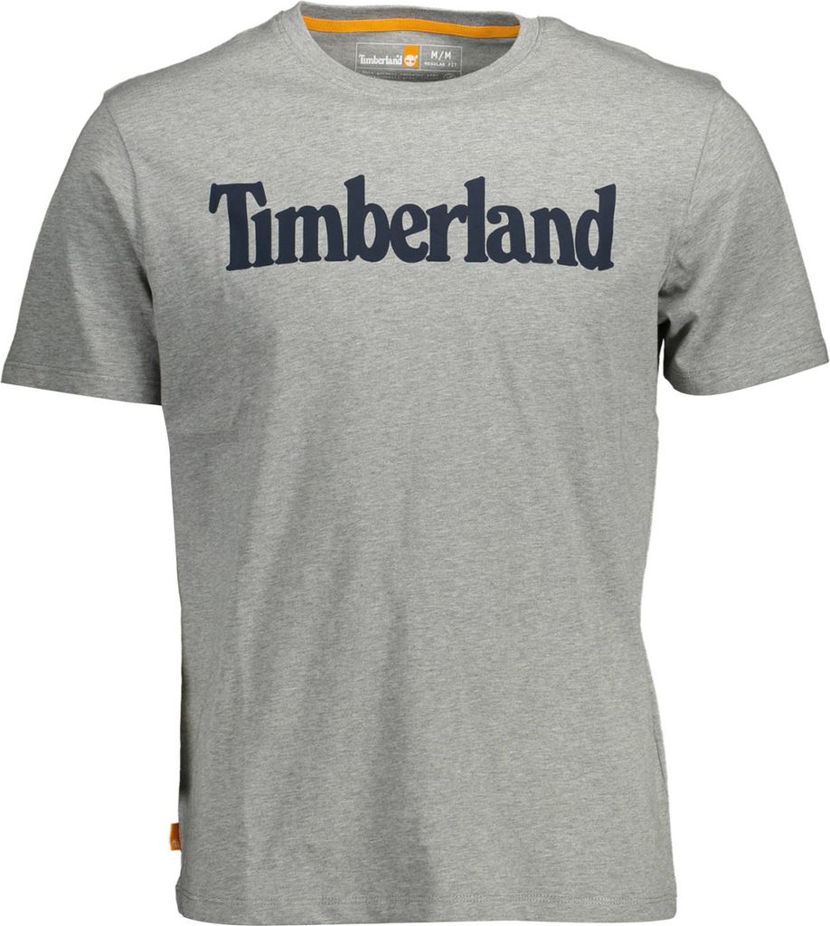 TIMBERLAND - Herren-T-Shirt mit linearem Logo - Größe L