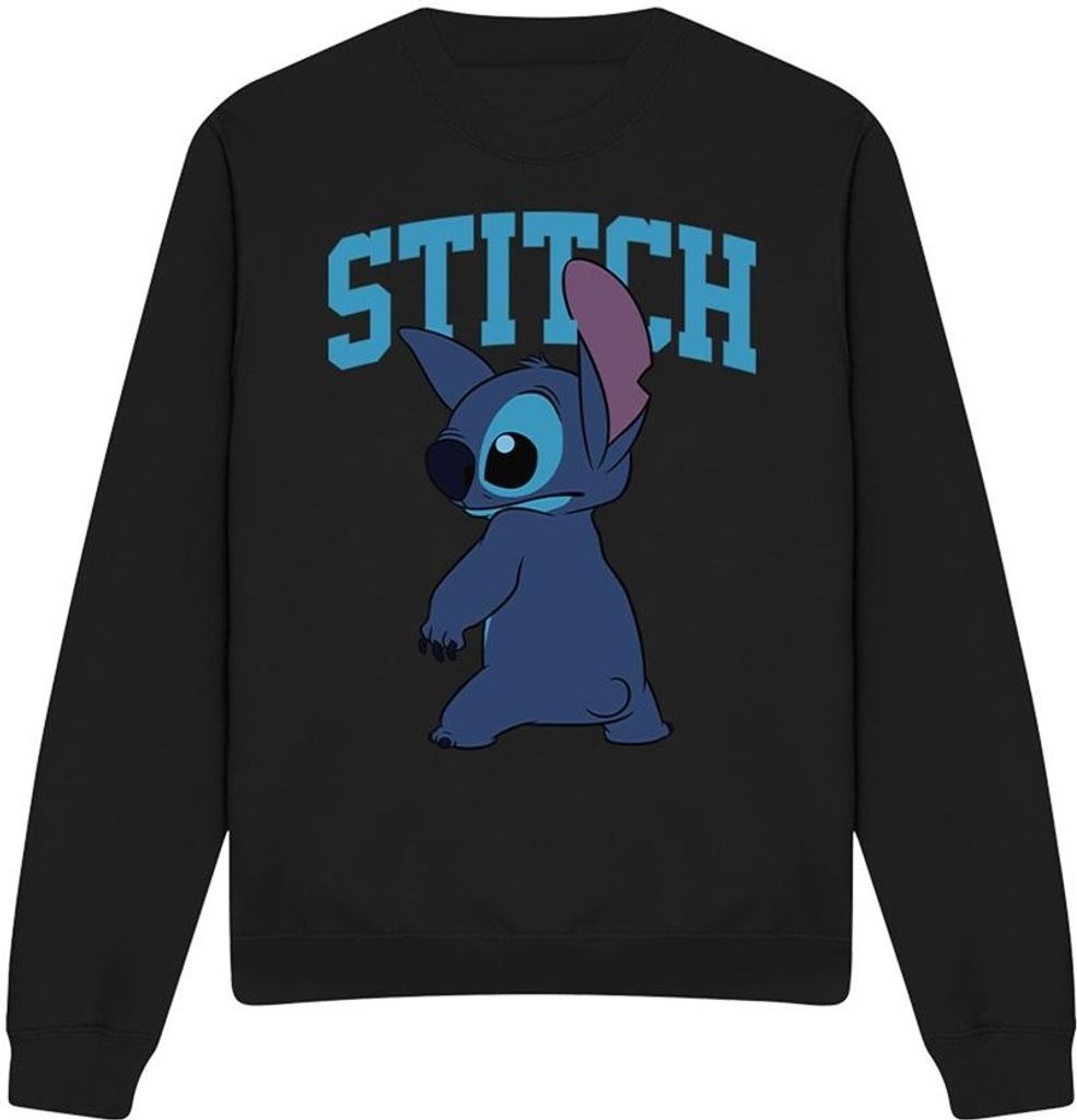 Lilo & Stitch - Sweatshirt für Herren/Damen Uni TV4790 (XXL) (Schwarz)