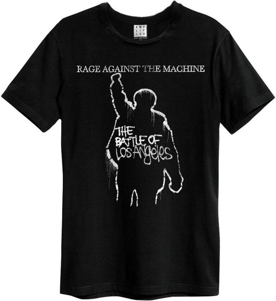 Amplified - "Battle Of LA" T-Shirt für Herren/Damen Uni GD2163 (3XL) (Holzkohle)