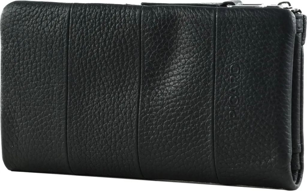Portafoglio PICARD Linia 1 Nero - Pelle Saffiano e Design Sottile