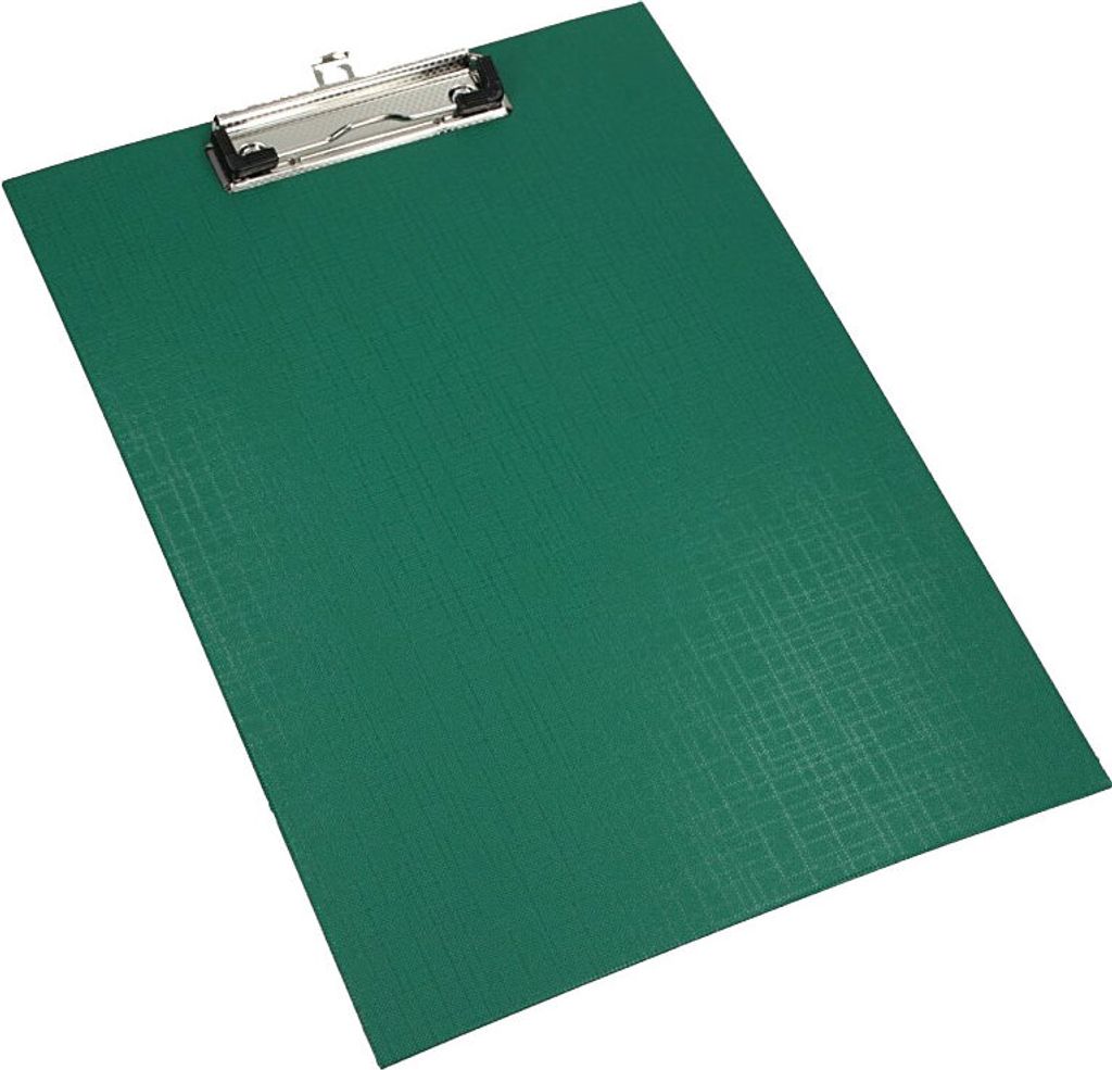 Deska z klipem Clipboard A4, zielona, 1 sztuka