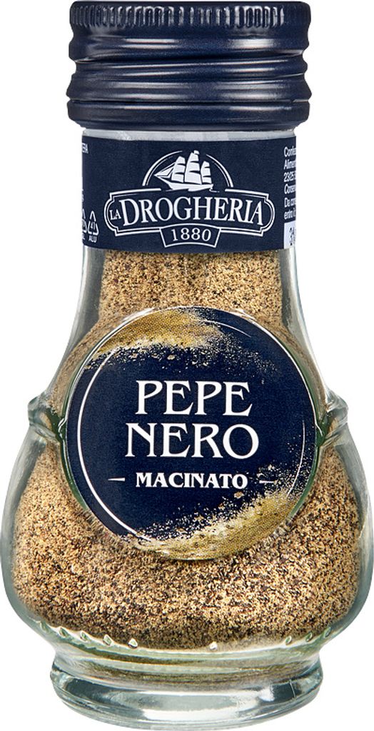 Pepe nero Macinato schwarzer Pfeffer 40g - Grani Drogheria Produktbild 