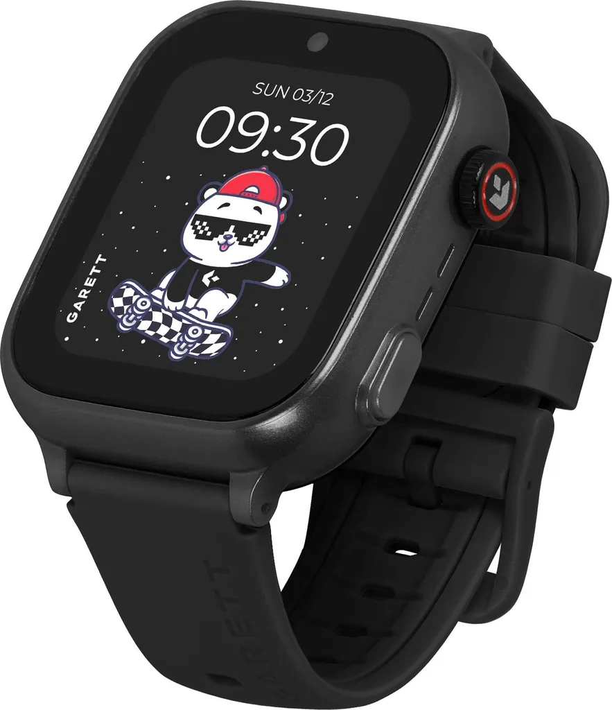 Montre GPS Enfant Garett Kids Cute 2 4G Sécurisée contre les Inconnus Noir