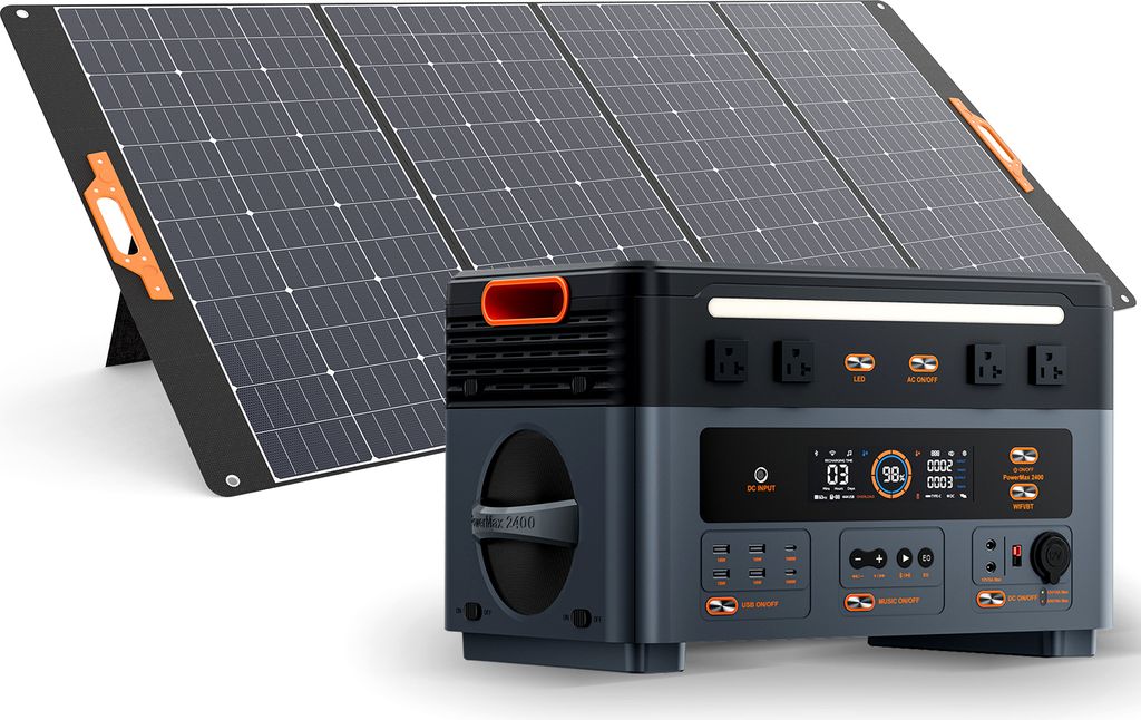 OSCAL PowerMax 2400 SE Trennbare Solarspeicher 2400W Produktbild 