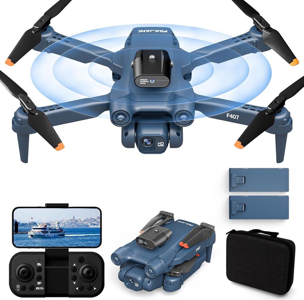 FAKJANK F407 Dron s kamerou 1080p 360° pohyb FPV WiFi pre Obrázok produktu 1