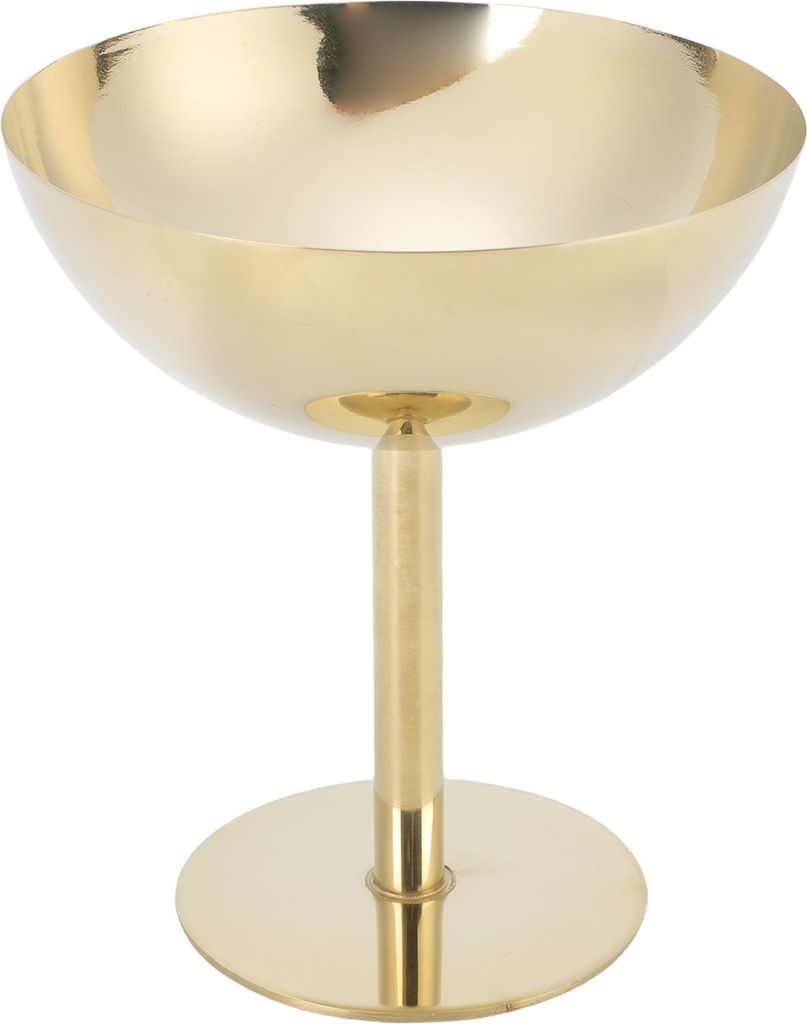Eisbecher, Edelstahl-Dessertbecher mit Fuß, Eisbecher für Joghurt, Salat, Obst, Pudding, Zuhause, Party, Dekoration, goldfarben, hoch