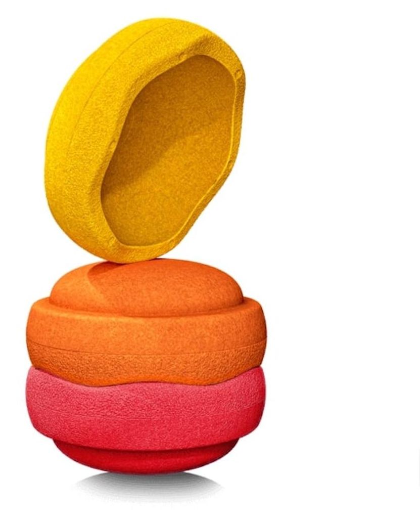 Stapelstein Original Warm Classic - 3er Set - Farbe: Produktbild 