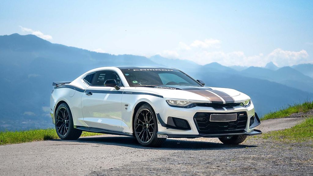 Jochen Schweizer Chevrolet Camaro mieten Amtzell (1 Tag); Erlebnis verschenken oder selbst erleben; Gutschein gültig für 1 Person
