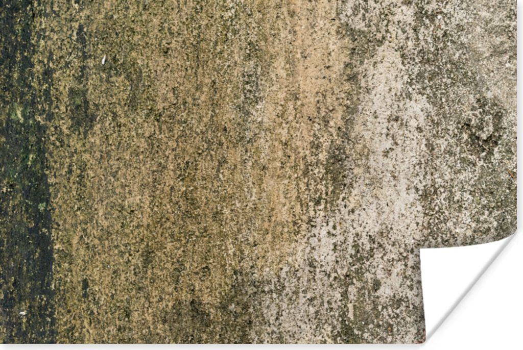 MuchoWow Poster Beton - Braun - Vintage 180x120 cm - Fotoplakat