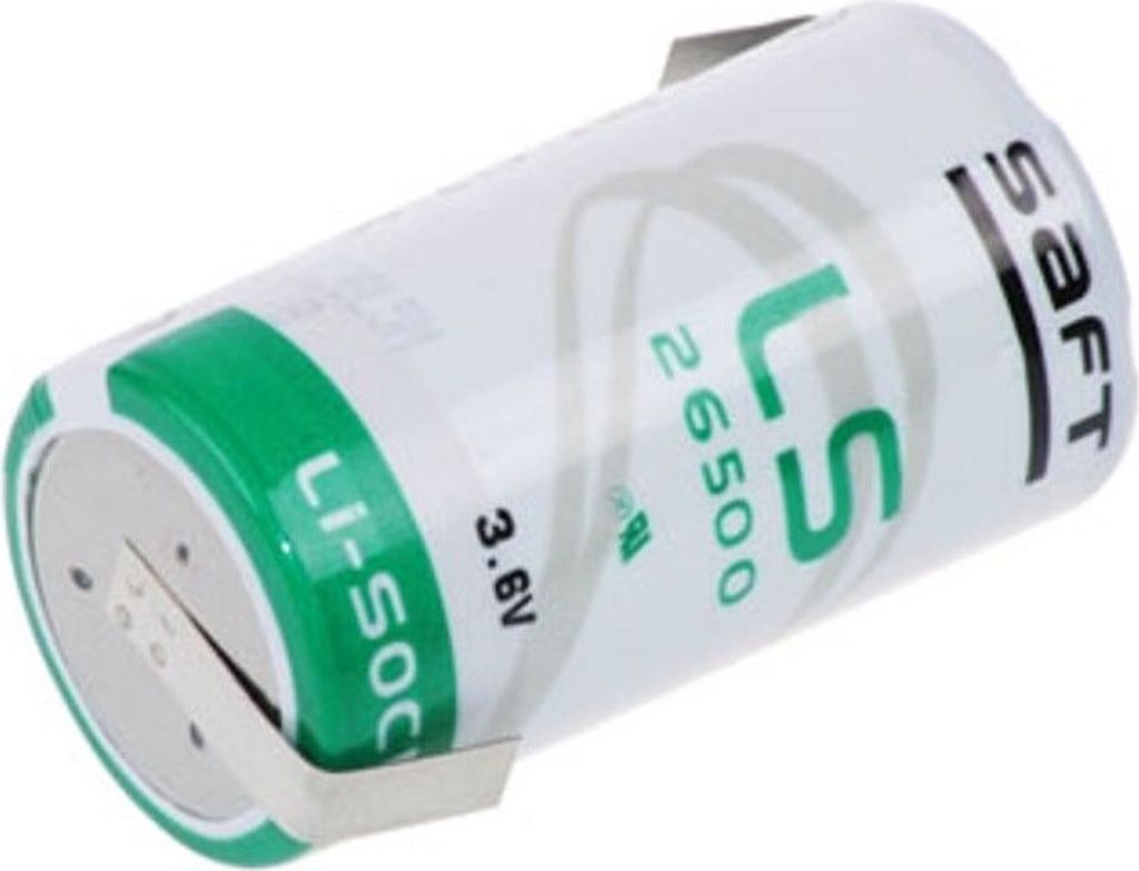 Saft Lithium 3,6V Batterie LS 26500 PLUS C Baby - Zelle mit Z Lötfahne