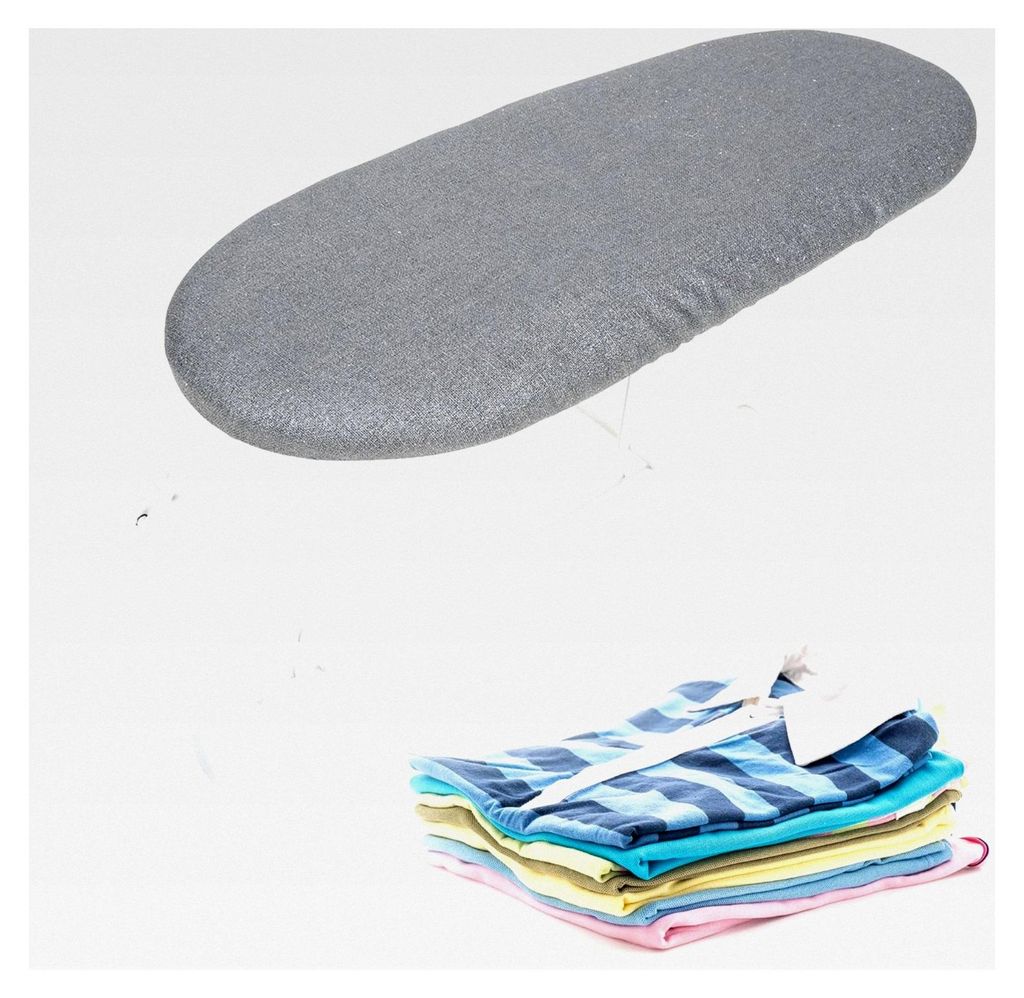 Kleines Tischbügeltisch – Tragbares und faltbares Mini-Bügelbrett mit klappbaren Beinen, kompaktes Bügelbrett für Nähen, Basteln, Reisen, Zu...