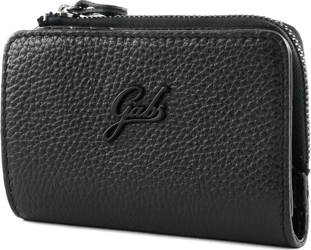 Gabs GMoney57 Bull Nero - Portafoglio Elegante Idea Regalo Pelle