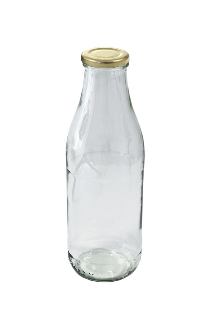 DOSEN-ZENTRALE Saftflasche 1000ml mit Deckel 121266 Produktbild 