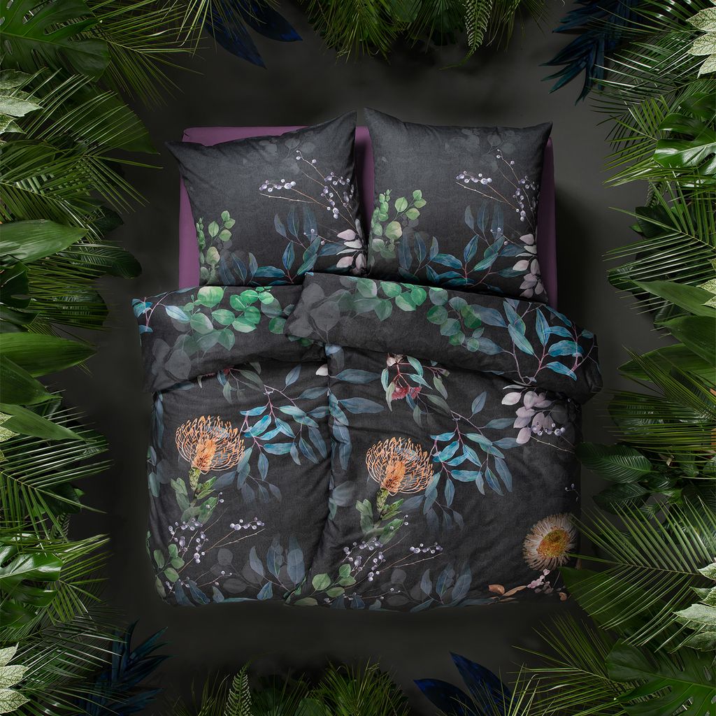 Estella Mako-Satin Bettwäsche 2 teilig Bettbezug 135 x 200 Produktbild 