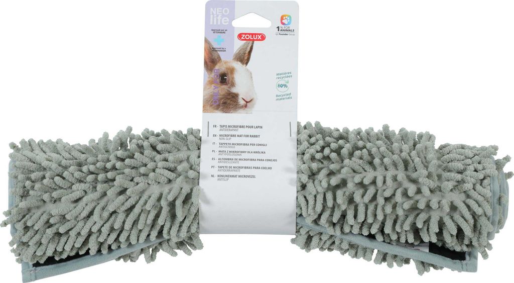 Podložka na ležení z mikrovlákna Zolux Neolife Rabbit Green Obrázek produktu 