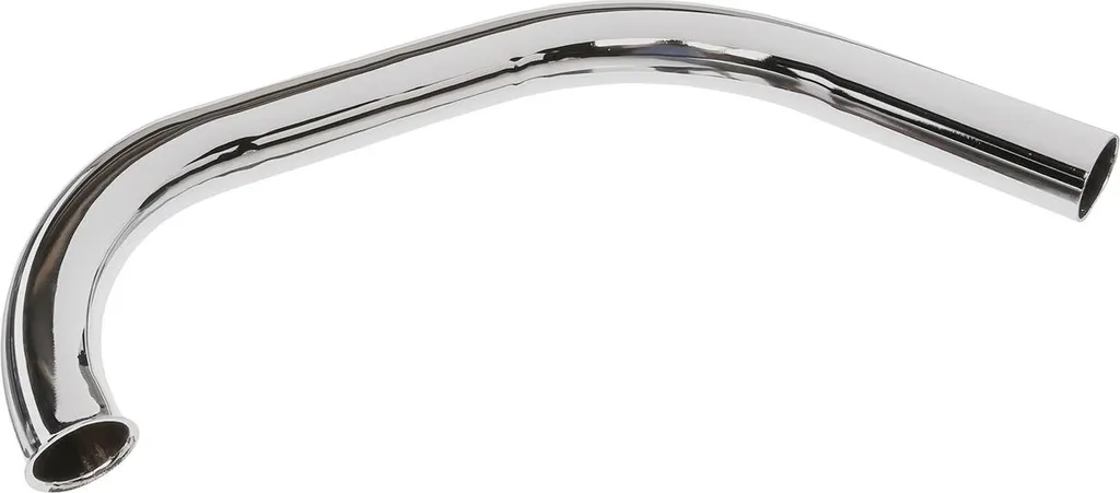 Collecteur AWO 425T anti-corrosion chrome 40 mm évasé court premium