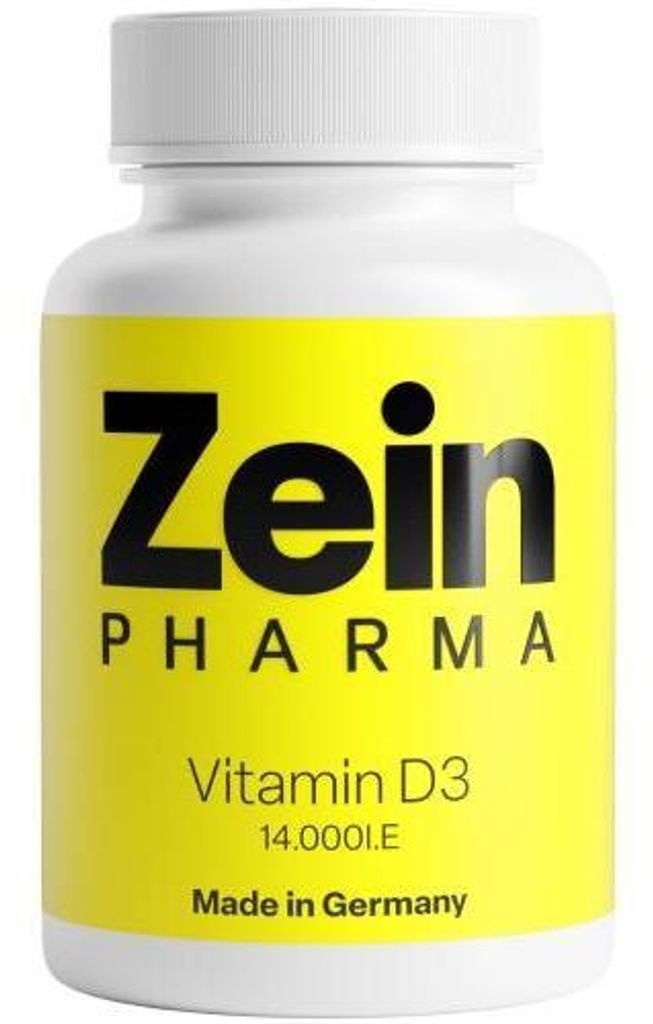 Vitamine D3 14.000 I.U. capsules softgel Zeinpharma 120 pcs Image du produit 