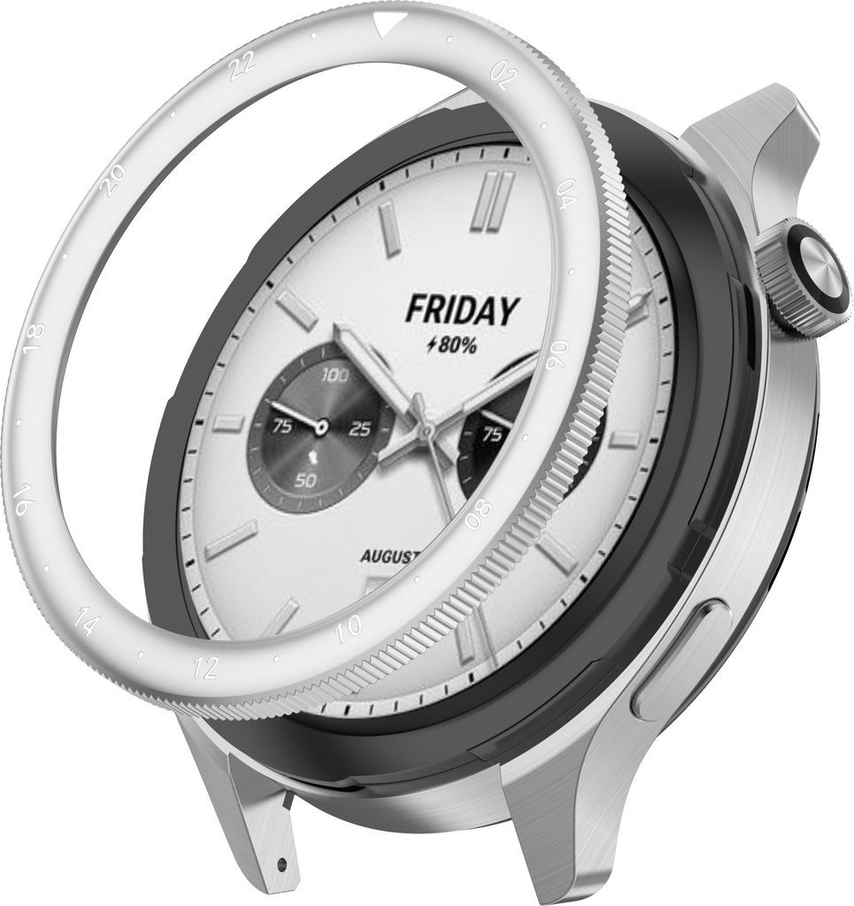 INF Rámeček hodinek z nerezové oceli pro Xiaomi Watch S4/S3 Obrázek produktu 
