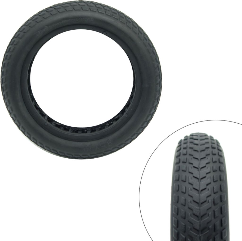 Schlauchloser Vollgummireifen INOPARTS 8.5x2" für Xiaomi M365 / M365 PRO / PRO 2 / 1S / Essential / Mi 3 Roller