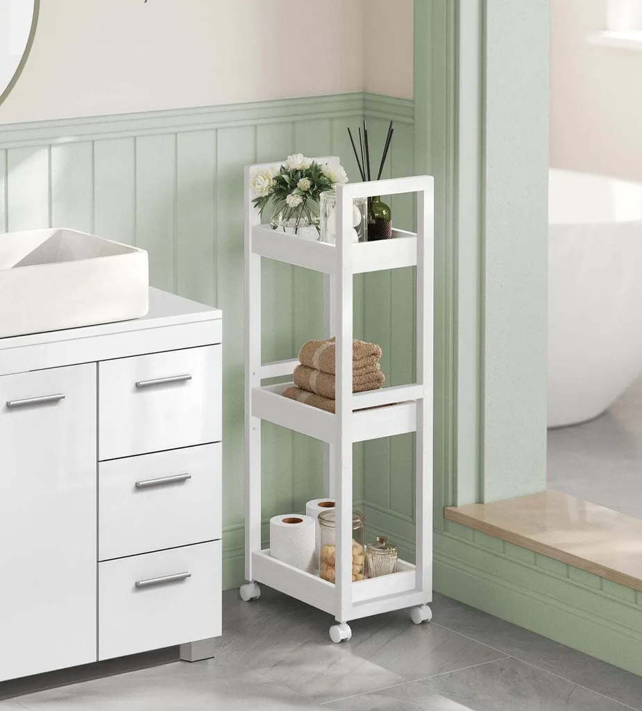 Étagère Fine de Salle de Bain pour Optimiser les Espaces Restreints - 2