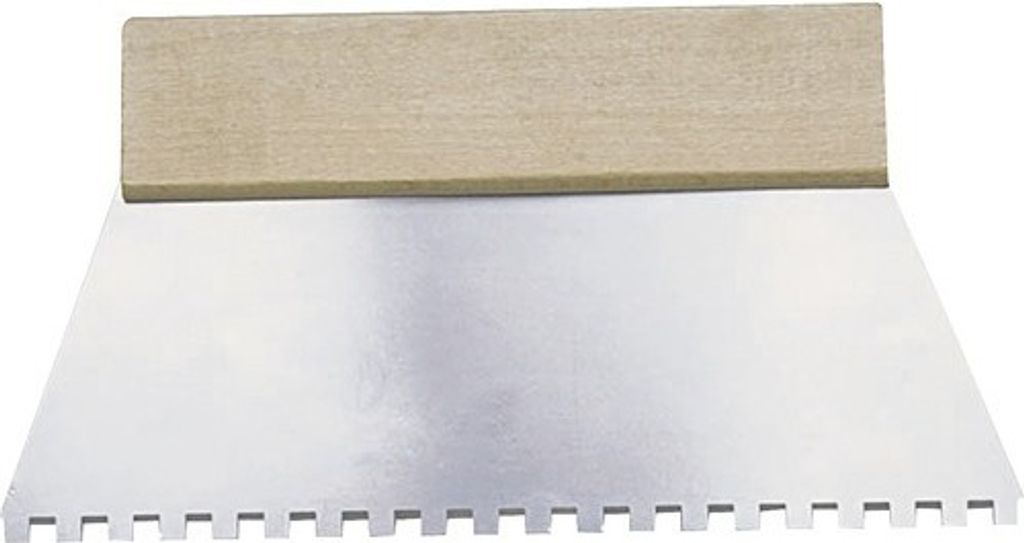 Kleberspachtel 25 cm 4x4 gezahnt