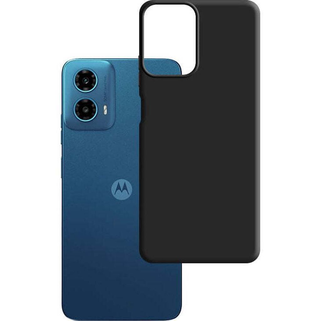 3MK Matt Case Motorola Moto G34 5G schwarz Schutzhülle Produktbild 