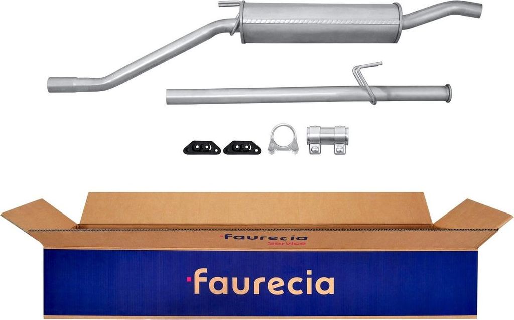Endschalldämpfer FAURECIA Aftermarket-Expertise passend für SEAT TERRA