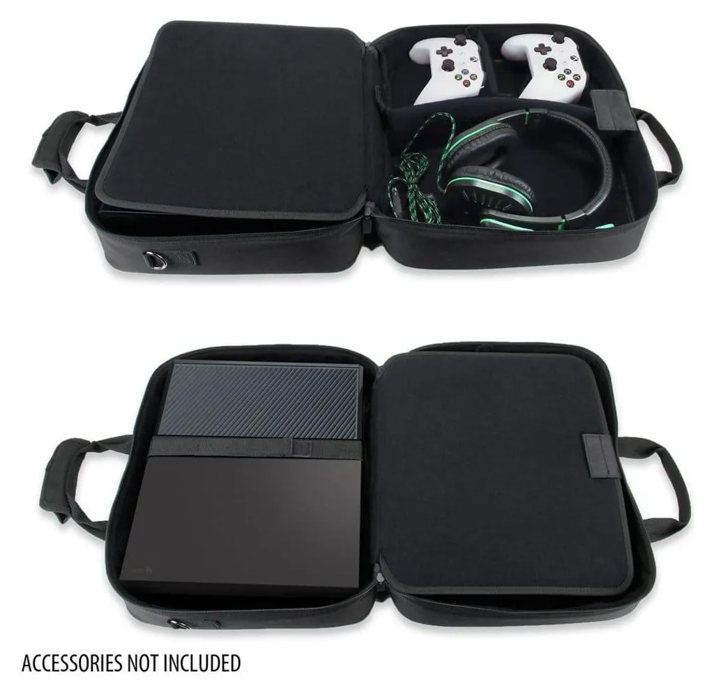 Sac de protection pour consoles avec compartiments modulables et rembourrés