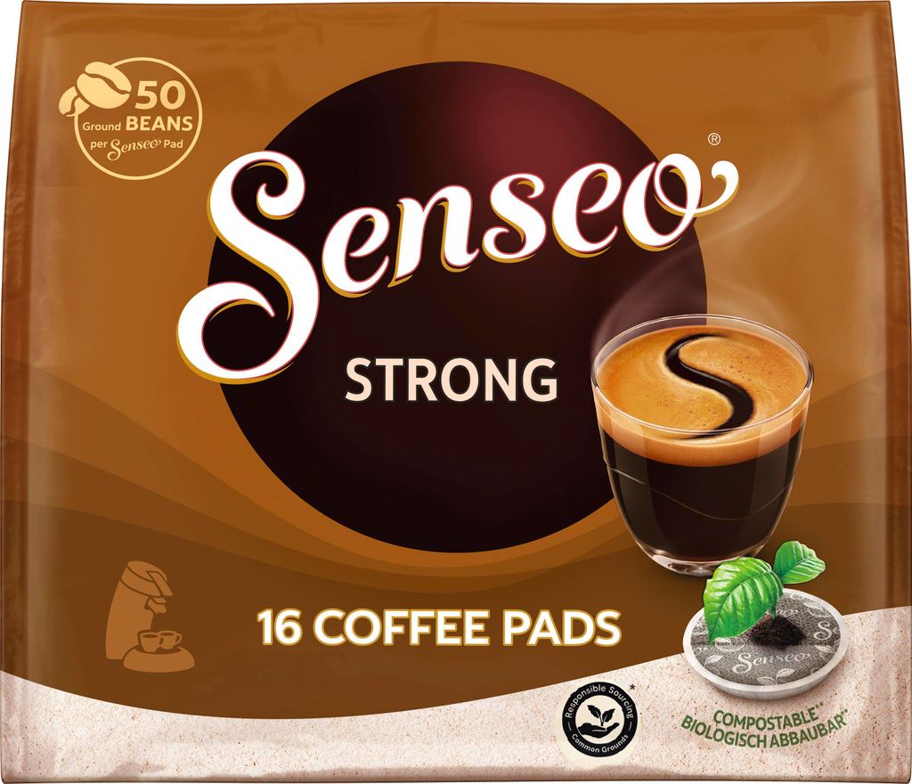 Senseo Kaffeepad Strong 4051954 16 St./Confezione. Immagine del prodotto 