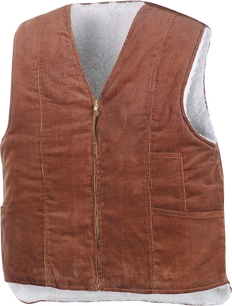 BIG Arbeitsschutz teXXor Cordweste ODAL 4201 braun Gr. 4XL Produktbild 