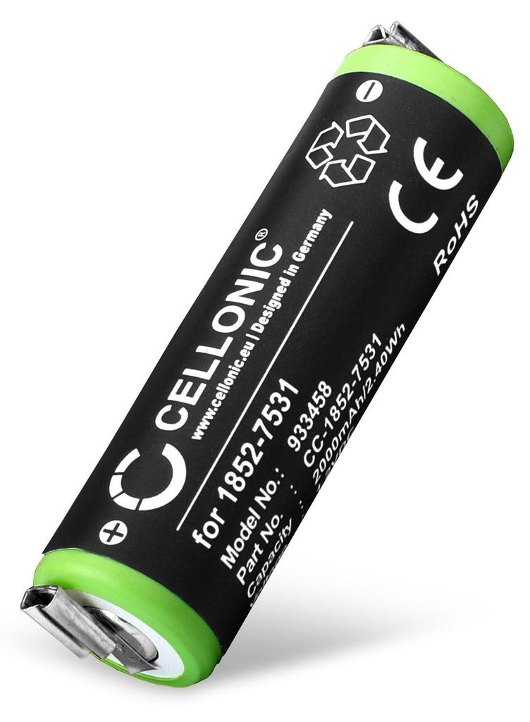CELLONIC Akku kompatibel mit Tondeo Eco XS, Moser 1852-7531 Produktbild 
