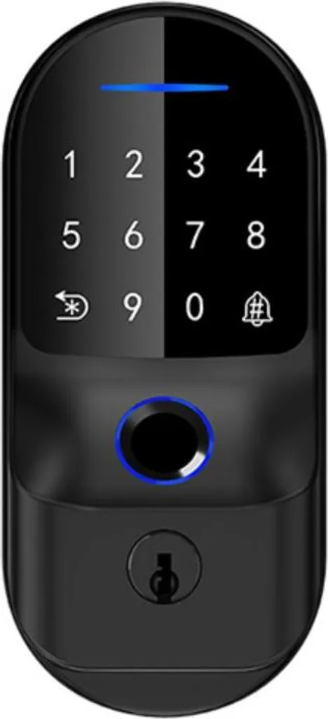Serrure Intelligente INF Tuya Bluetooth en Alliage d'Aluminium 15.8x7cm