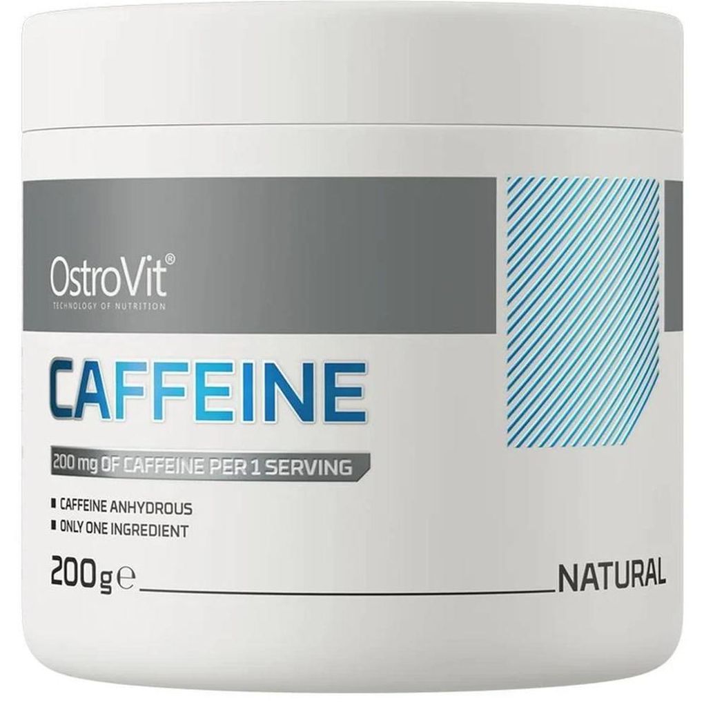 OstroVit Pre-Workout-Ergänzung Koffein Naturpulver 200 g Produktbild 