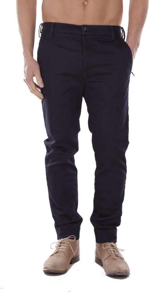 Diesel SLIM-CHINO PANTALONI Herren Hose Jeans Blau