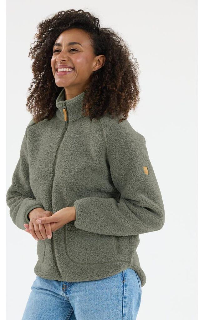 Whistler Damen Jacke Pioneer Teddy Fleece Jacket Oliv 36 Produktbild 