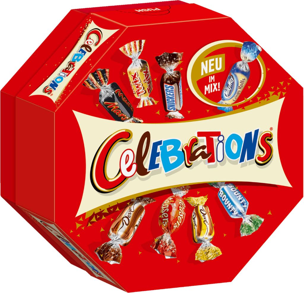 Celebrations 357110 Celebrations Schokoriegel 269,0 g Obrázok produktu 