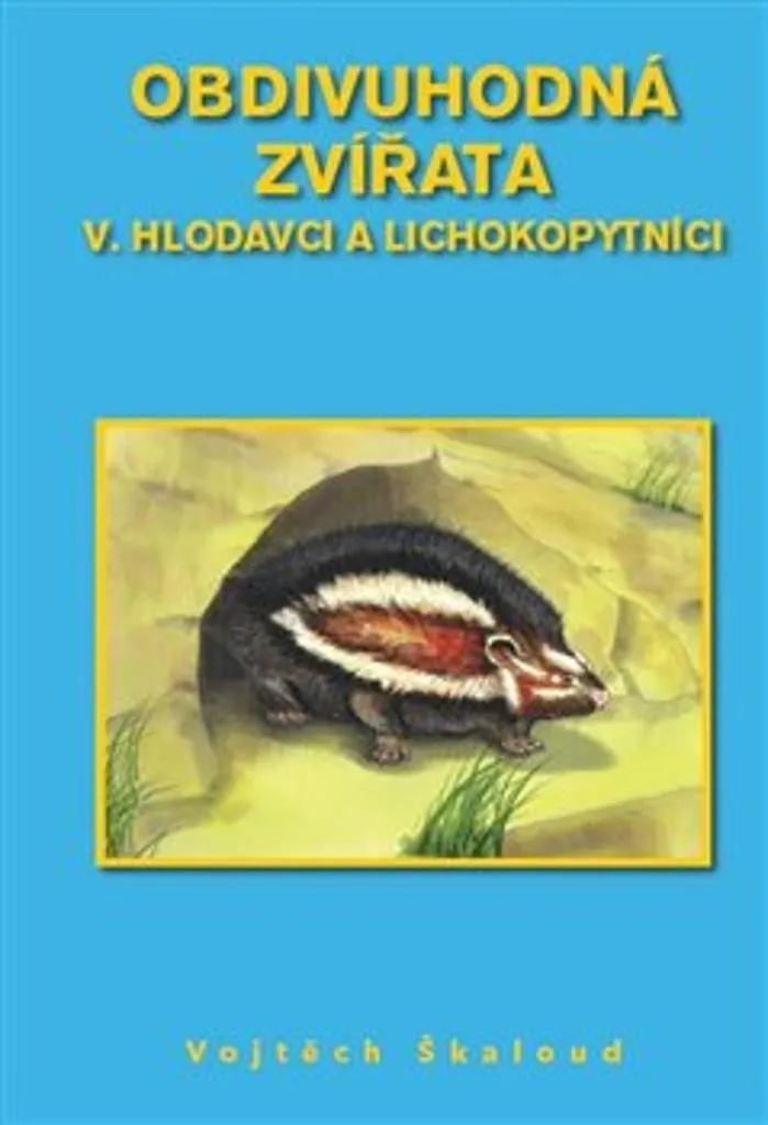Livre de zoologie sur les rongeurs : Encyclopédie Škaloud Tome V