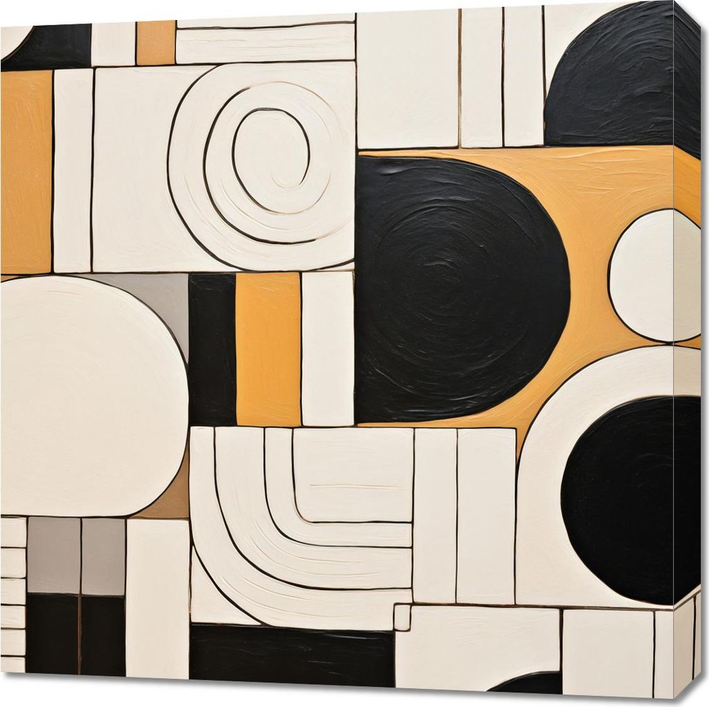 Bild 70x70cm Kollage der Kontraste